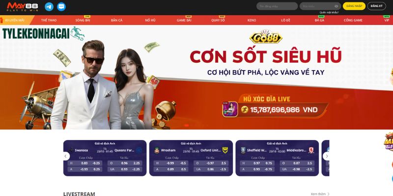 MAY88 chính thức ra mắt thị trường giải trí trực tuyến năm 2017 MAY88 chính thức ra mắt thị trường giải trí trực tuyến năm 2017